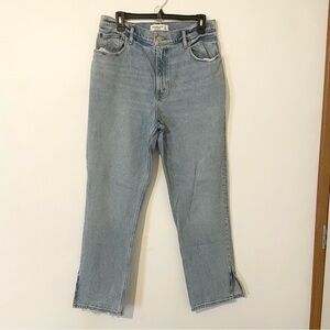 Abercrombie & Fitch The 90s Straight Ultra High Rise Denim Jeans Size 31 12s